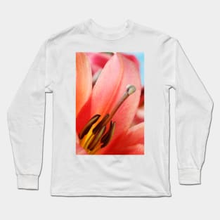 Lilium  'Satisfaction'  Lily  Orienpet Hybrid Long Sleeve T-Shirt